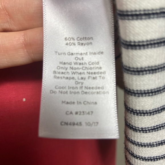 Talbots Floral Row Crewneck Sweater (L) - Picture 8 of 8